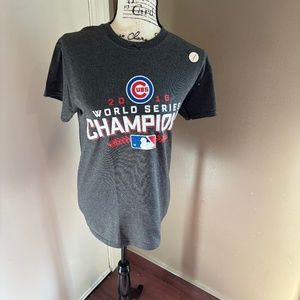 Never worn 2016 Chicago Cubs World Series t shirt